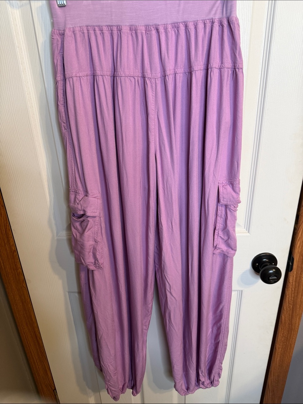Free People Lavender Knit Harem Pants - Picture 8 of 11